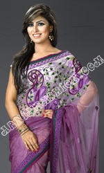 Shade Net Saree 